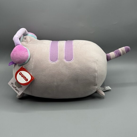Pusheen Gamer Log Squisheen Plush 12" NEW - Picture 3 of 7